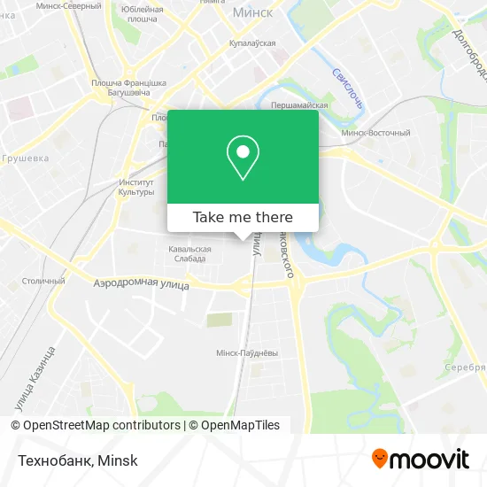 Технобанк map