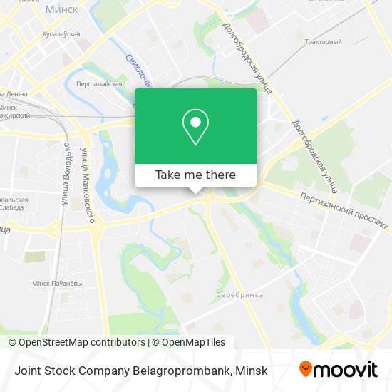 Joint Stock Company Belagroprombank map