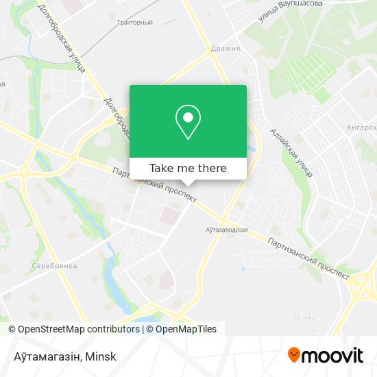 Аўтамагазін map