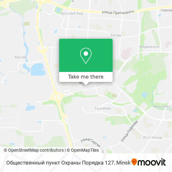 Общественный пункт Охраны Порядка 127 map