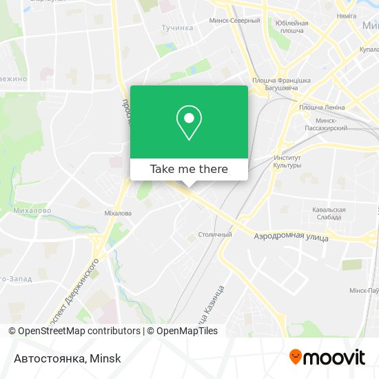 Автостоянка map