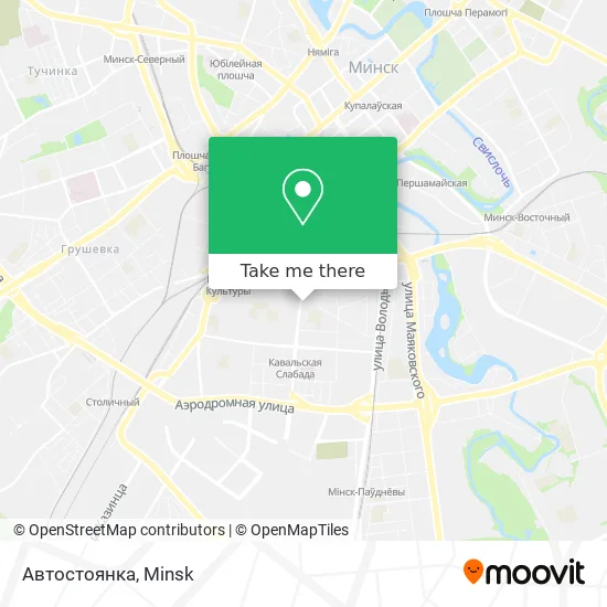 Автостоянка map