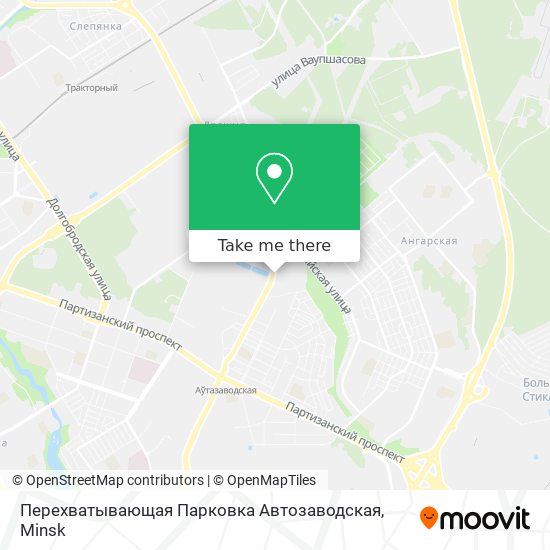 Перехватывающая Парковка Автозаводская map