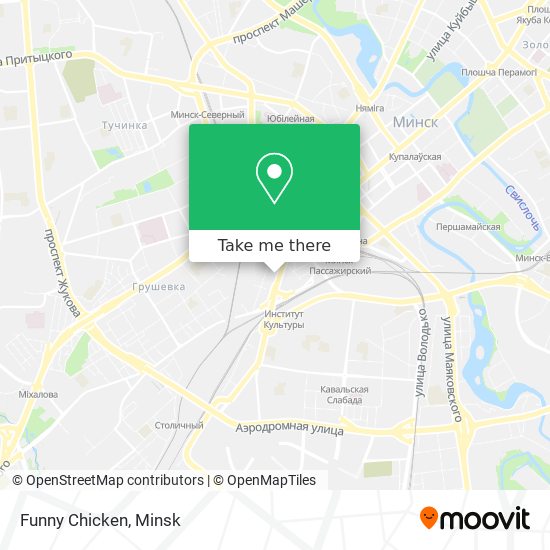 Funny Chicken map
