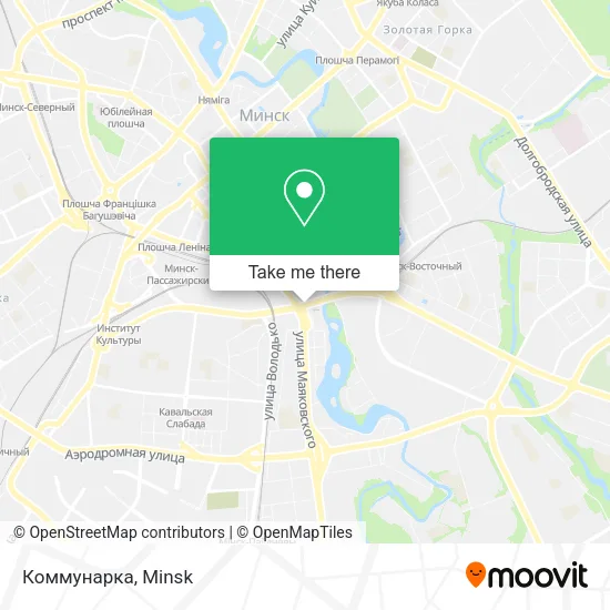 Коммунарка map