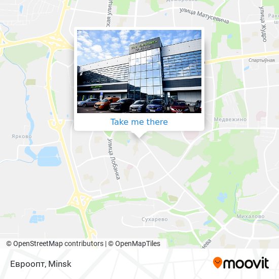 Евроопт map