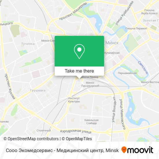 Сооо Экомедсервис - Медицинский центр map