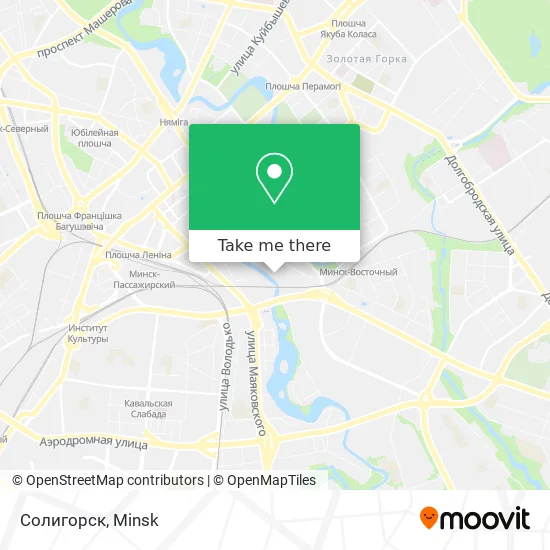 Солигорск map