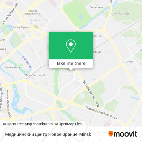 Медицинский центр Новое Зрение map