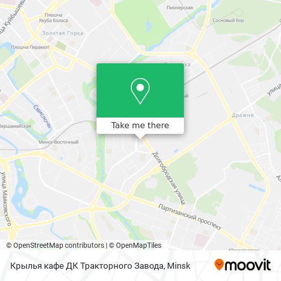 Крылья кафе ДК Тракторного Завода map