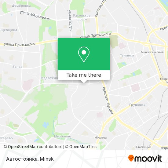 Автостоянка map
