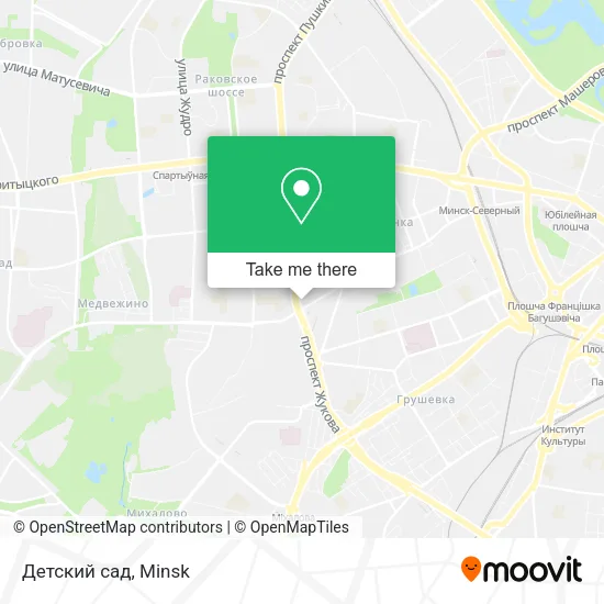 Детский сад map