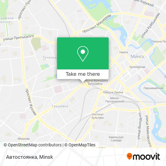 Автостоянка map