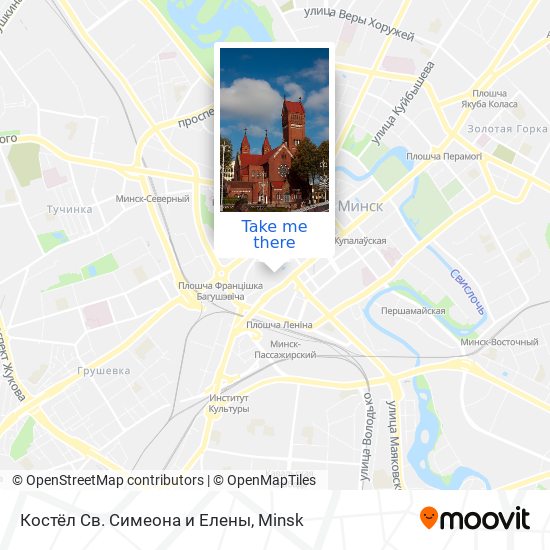 Костёл Св. Симеона и Елены map