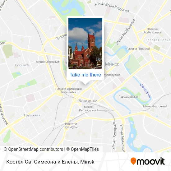 Костёл Св. Симеона и Елены map