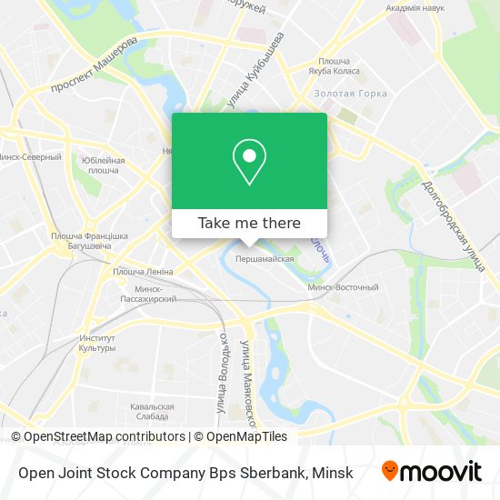 Open Joint Stock Company Bps Sberbank map