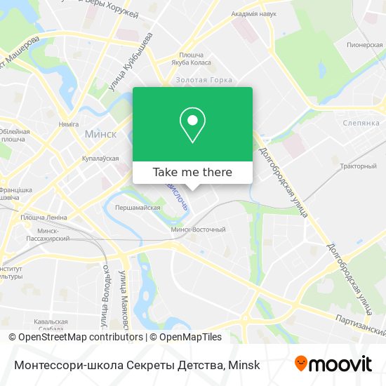 Монтессори-школа Секреты Детства map