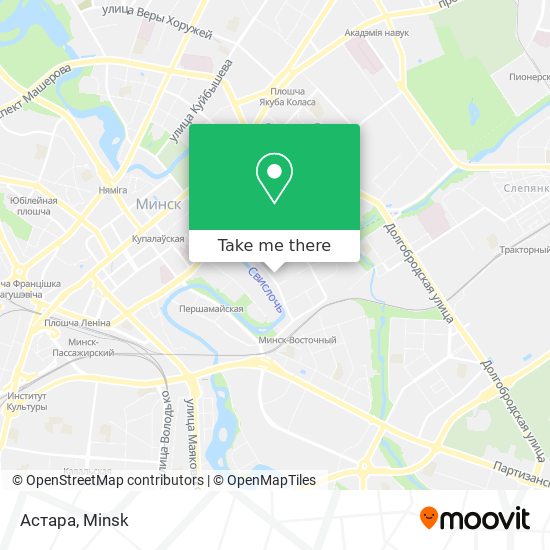 Астара map