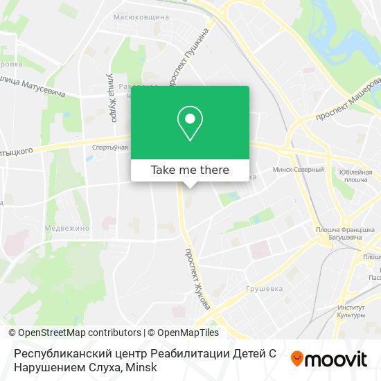 Республиканский центр Реабилитации Детей С Нарушением Слуха map