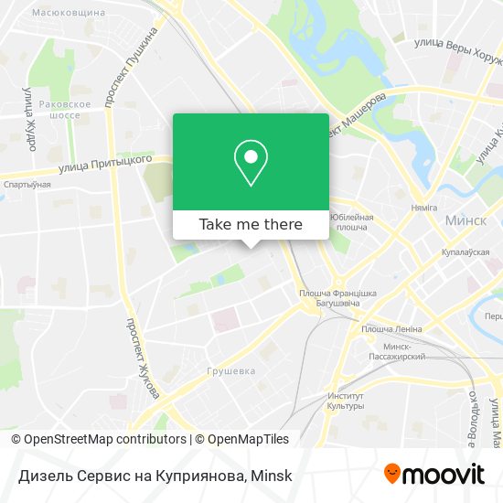 Дизель Сервис на Куприянова map