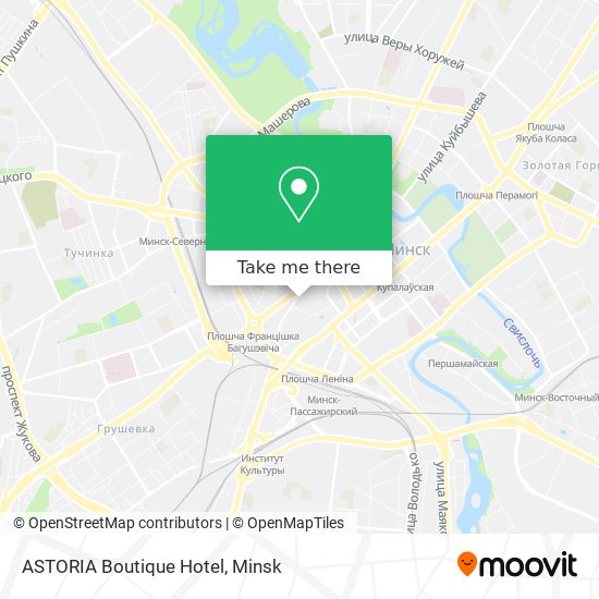 ASTORIA Boutique Hotel map