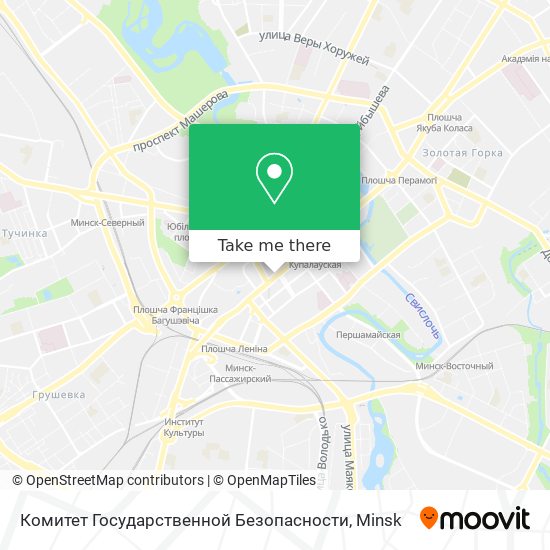 Комитет Государственной Безопасности map