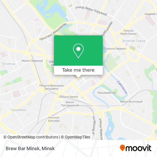 Brew Bar Minsk map