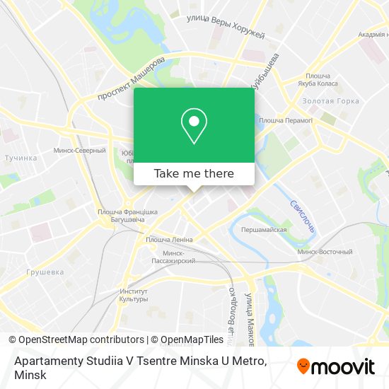 Apartamenty Studiia V Tsentre Minska U Metro map