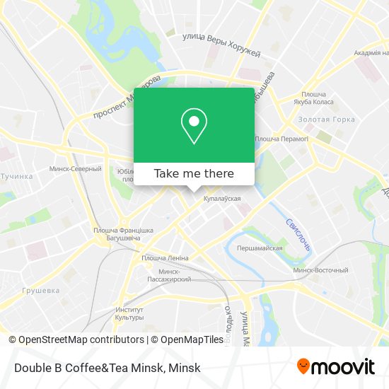 Double B Coffee&Tea Minsk map