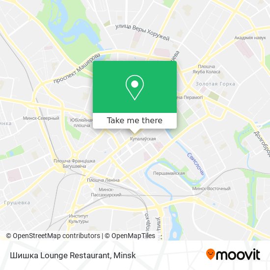 Шишка Lounge Restaurant map