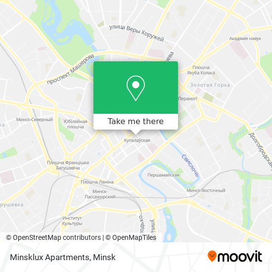 Minsklux Apartments map