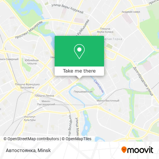 Автостоянка map