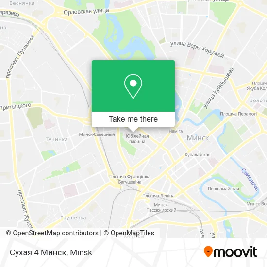 Сухая 4 Минск map