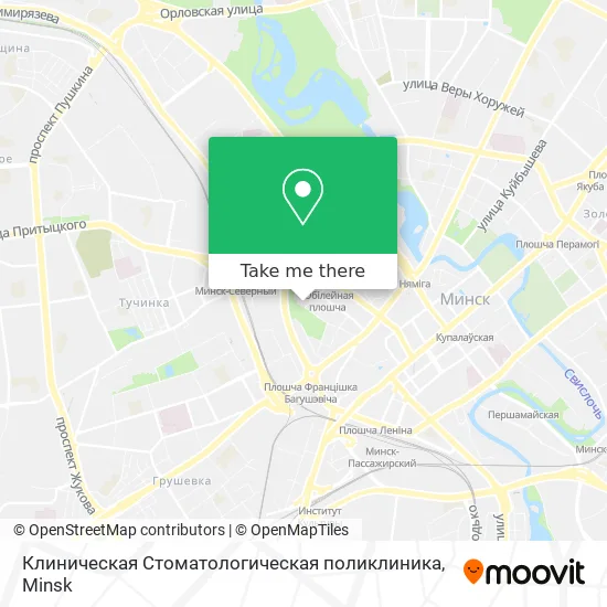 Клиническая Стоматологическая поликлиника map