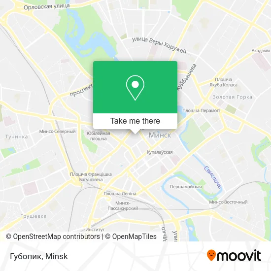 Губопик map