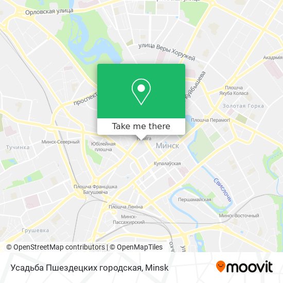 Усадьба Пшездецких городская map