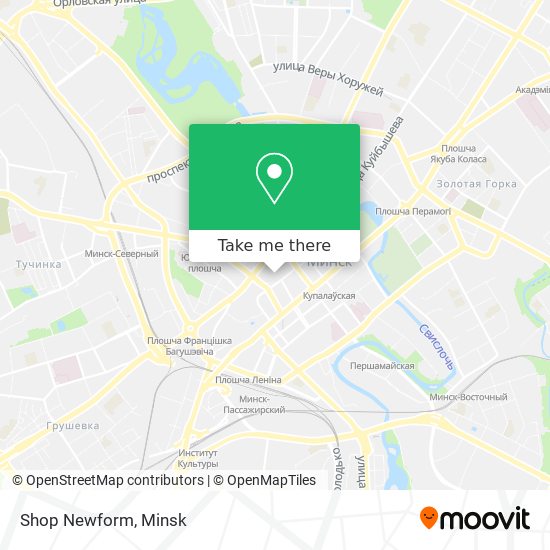 Shop Newform map