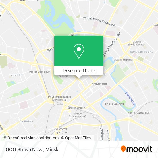 OOO Strava Nova map