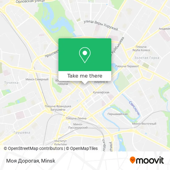Моя Дорогая map