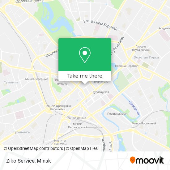 Ziko Service map