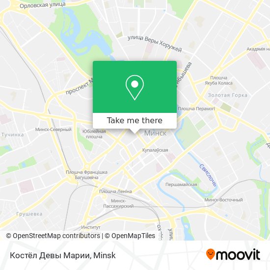 Костёл Девы Марии map