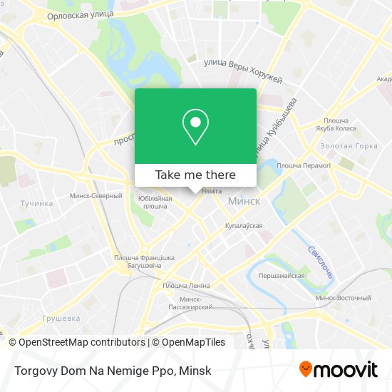 Torgovy Dom Na Nemige Ppo map