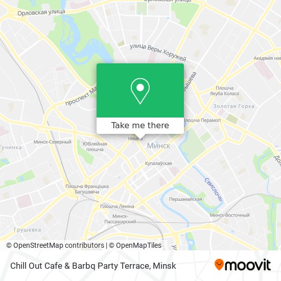 Chill Out Cafe & Barbq Party Terrace map