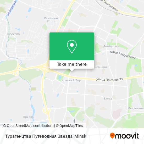 Турагенцтва Путеводная Звезда map