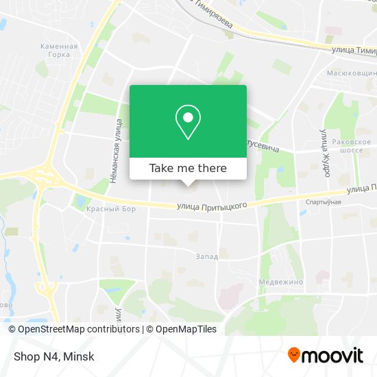 Shop N4 map