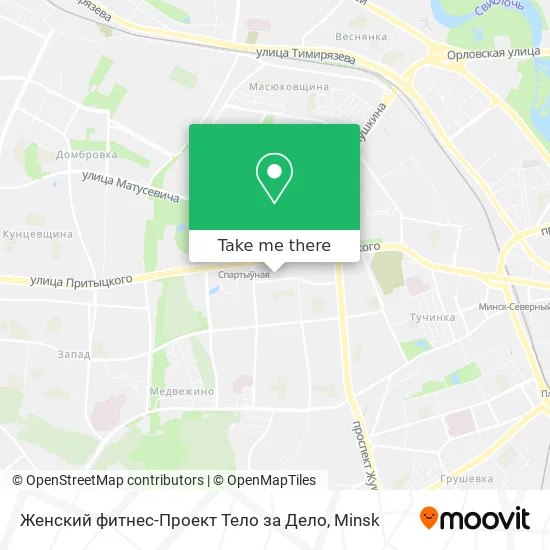 Женский фитнес-Проект Тело за Дело map