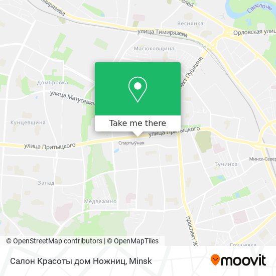 Салон Красоты дом Ножниц map