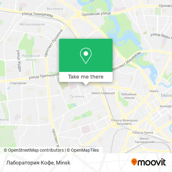 Лаборатория Кофе map