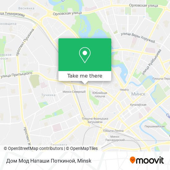 Дом Мод Наташи Поткиной map