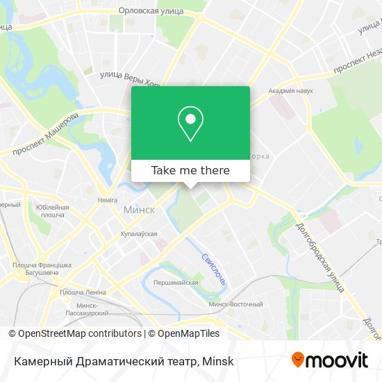 Камерный Драматический театр map